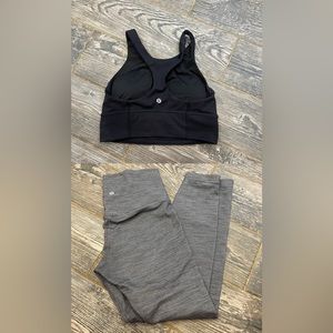 Lululemon leggins and Sportsbra